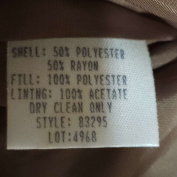 ❤️ 4/$20 I-Lyse Hart skirt & jacket set outfit Size 14 Slight iridescence - Picture 9 of 14